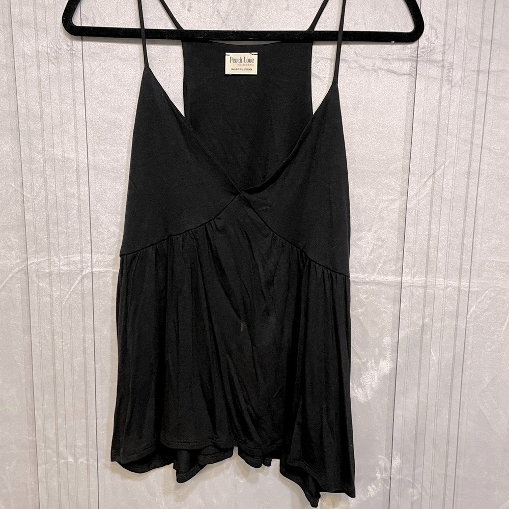 Peach Love California Babydoll tank top size L